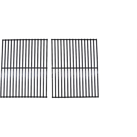 Set of Two Porcelain Steel Replacement Cooking Grids for Home Depot Nexgrill, ExpertGrill 720-0830H 720-0888 720-0783E 720-0670C 720-0670DBHG 720-0783W Charbroil 463241113 463446015 G455-000