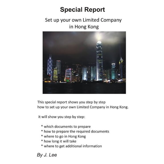 Set Up Your Own Limited Company in Hong Kong