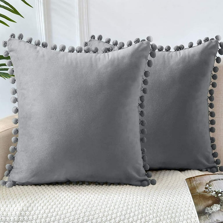 Pom pom bench cushion hotsell