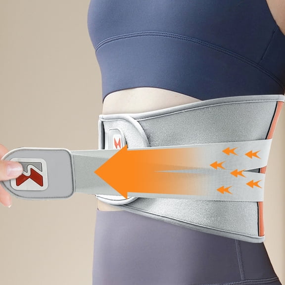 A Set of Y9-A Blue Wireless Waist Massagers Wireless Lumbar Massager Heating Support Belt Red Light Belt Rechargeable Portable Heat Acupoint Massage Device