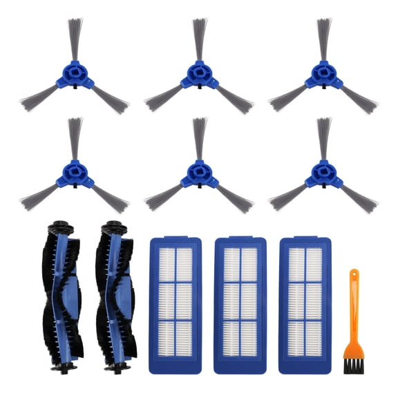 Set for RoboVac 11S MAX,RoboVac 30C MAX, RoboVac G10, RoboVac G30, Edge- 13PCS Replacement Parts Brush Filter