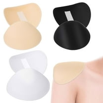 Set-in Shoulder Pads, High-density Sponge Shoulder Enhancers for Sloping & Round Shoulders, Non-slip & Machine Washable for Improved Posture and Comfort, for Blazers, Suits, Coats, and