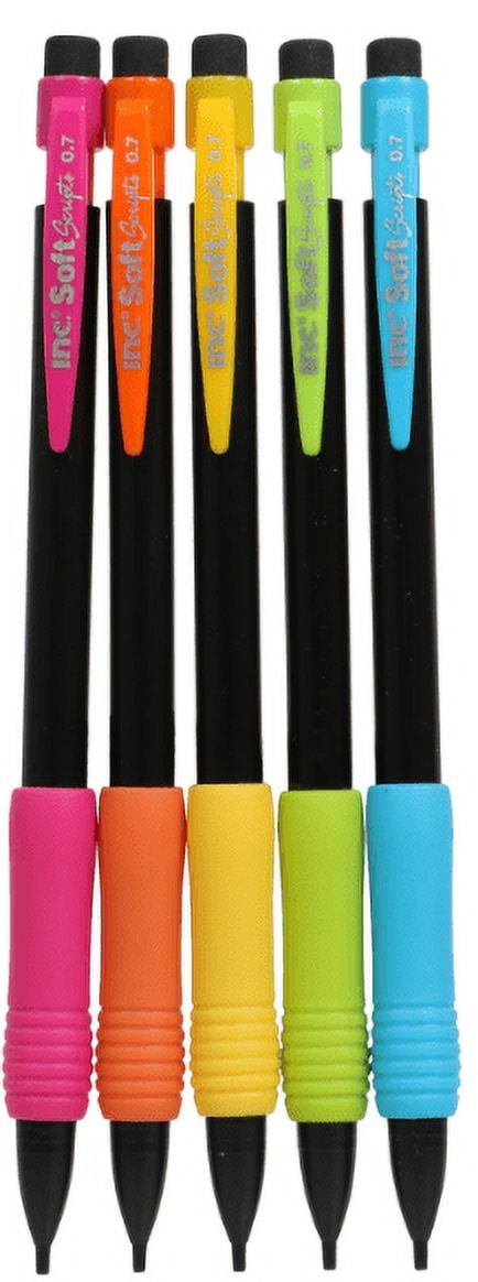 Set of 1- CLY Neon Colored Mechanical Pencils, 5-ct. Packs, Mechanical  Pencils 0.7 Mechanical Pencils Bulk 5 Portemines 