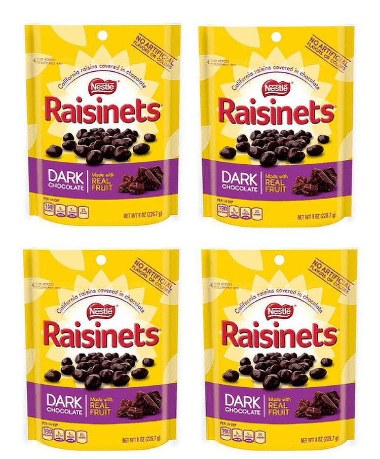 Set of 1 Dark Chocolate 8 oz. Standup Bag (4 Pack) Dark Choc