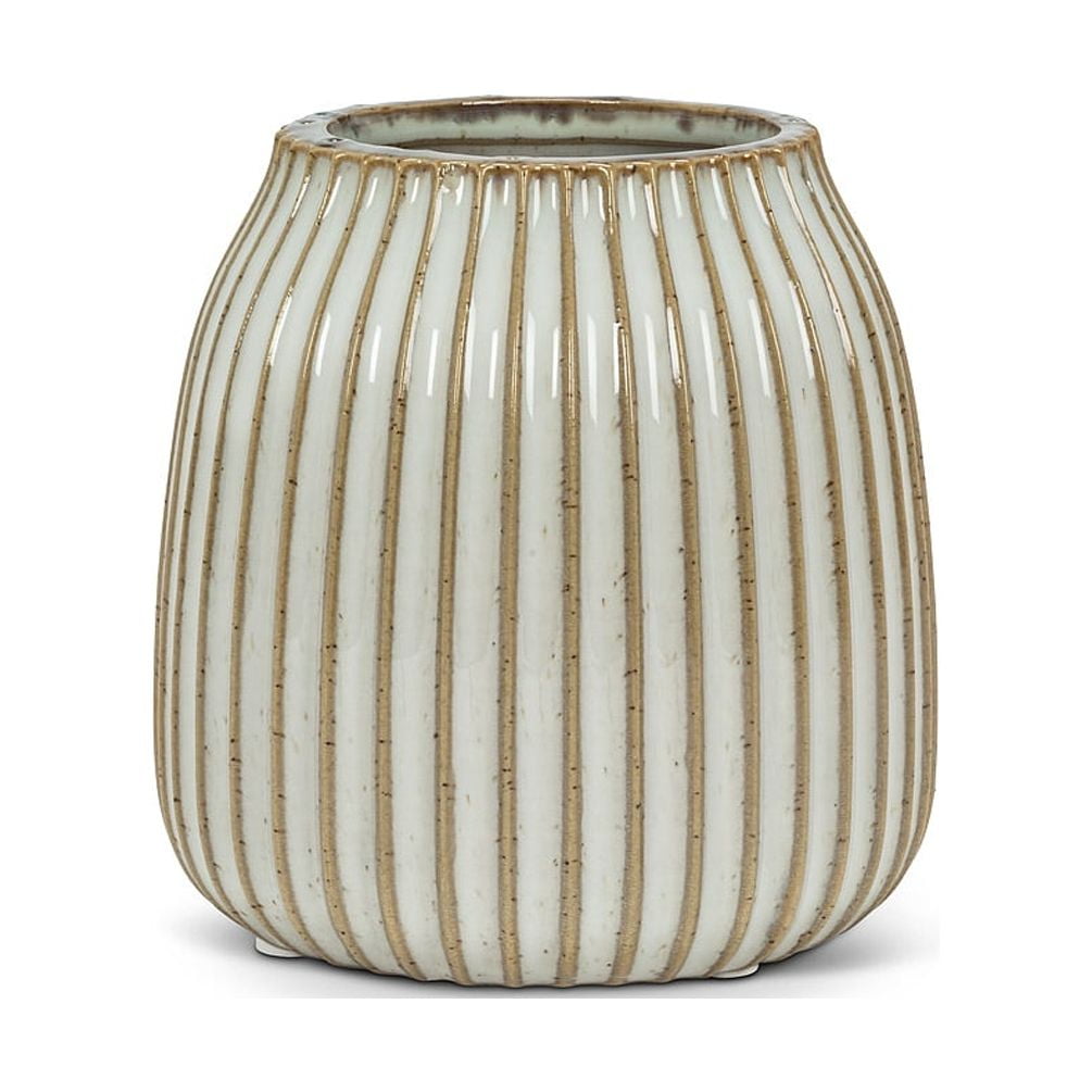 Set of 1 Small Stripe Rib Vase - Walmart.com