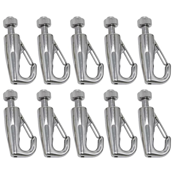 Set of 10 Adjustable Picture Hook Art Gallery Displaying Wire Rope Metal Hooks Stainless Steel Photo Hangers