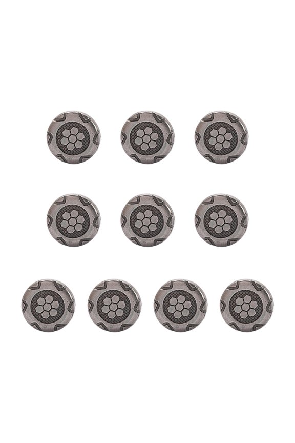 Set of 10 Alloy Detachable Sandals Rivets Screw Studs Rivets Buttons For Beachwear And Outdoor Footwear Replacement Part