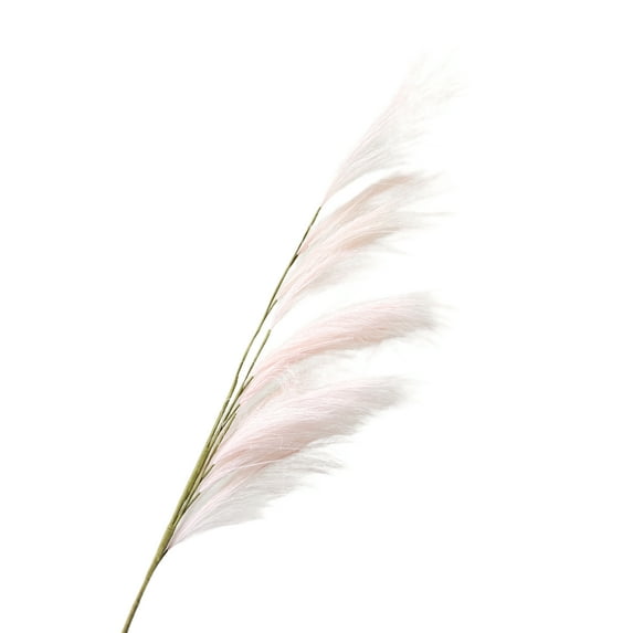 Set of 10 Artificial Pampas Grass Stems, 43 Inches Tall