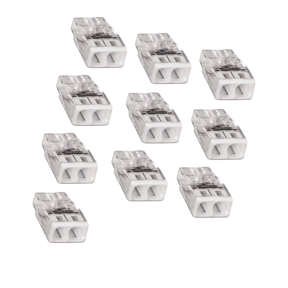 Set of 10 Connection Terminals Insulated Plastic Junction Box Connector For Home And Offices Wiring
