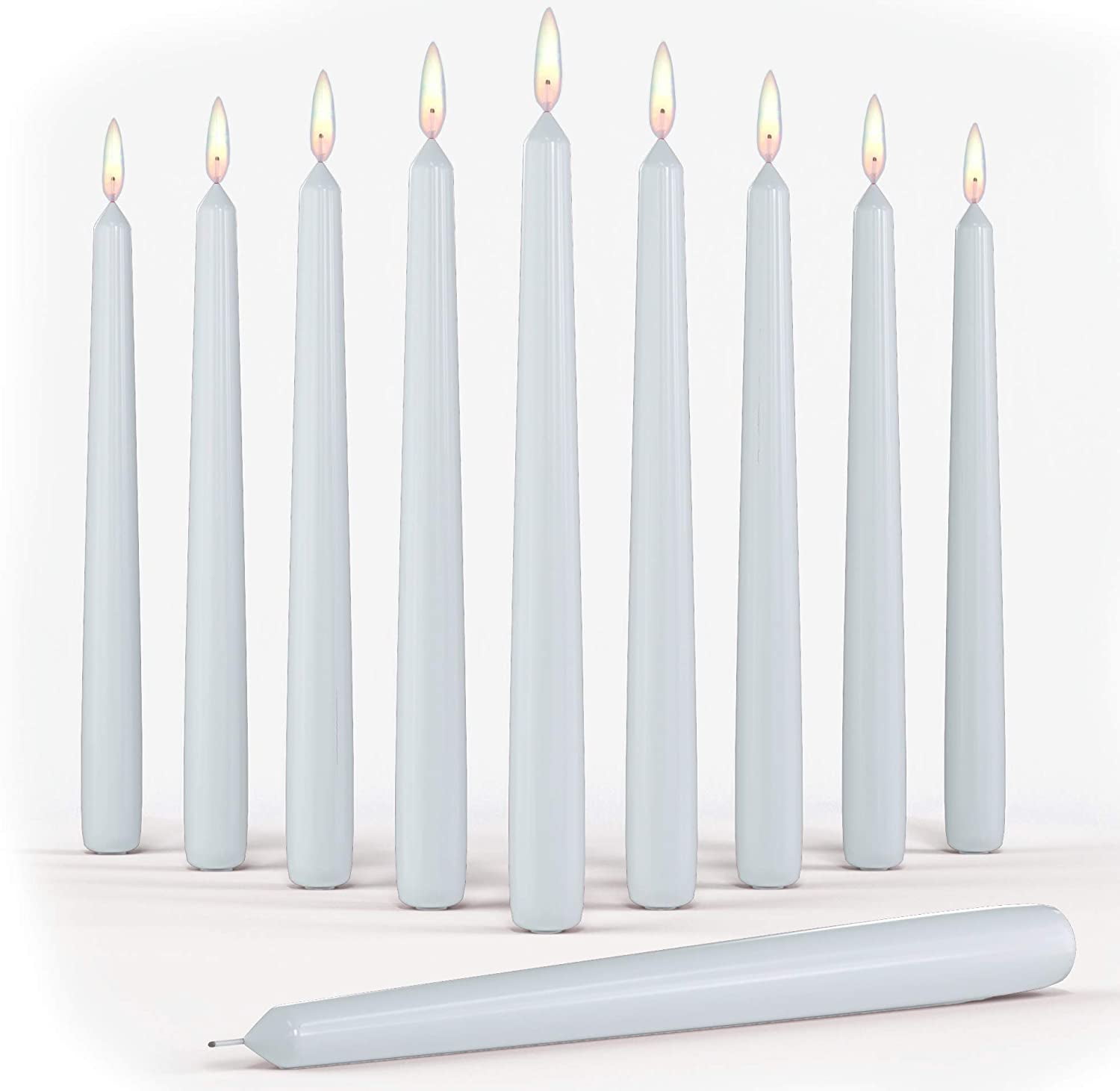 Set of 10 Dinner Taper Candles