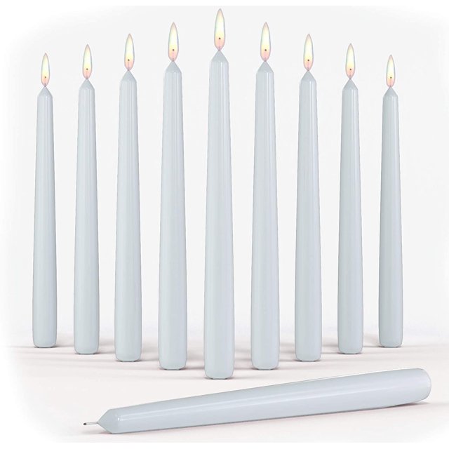Set of 10 Dinner Taper Candles