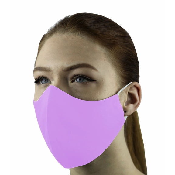 Set of 10 Face Masks Triple Layers 100% Cotton Washable Reusable With Filter Pocket. Unisex
