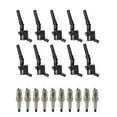 thumbnail image 1 of Set of 10 ISA Brand Ignition Coils and Spark Plugs Compatible with 2007 2008 2009 2010 2011  Mercury Grand Marquis 4.6L V8 Replacement for DG508, 1 of 5