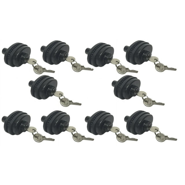 Set of 10 Keyed Alike Trigger Gun Locks Safety Universal Firearms