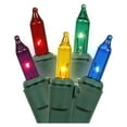 thumbnail image 1 of Set of 10 Multi-Color Mini Christmas Lights - Green Wire, 1 of 2