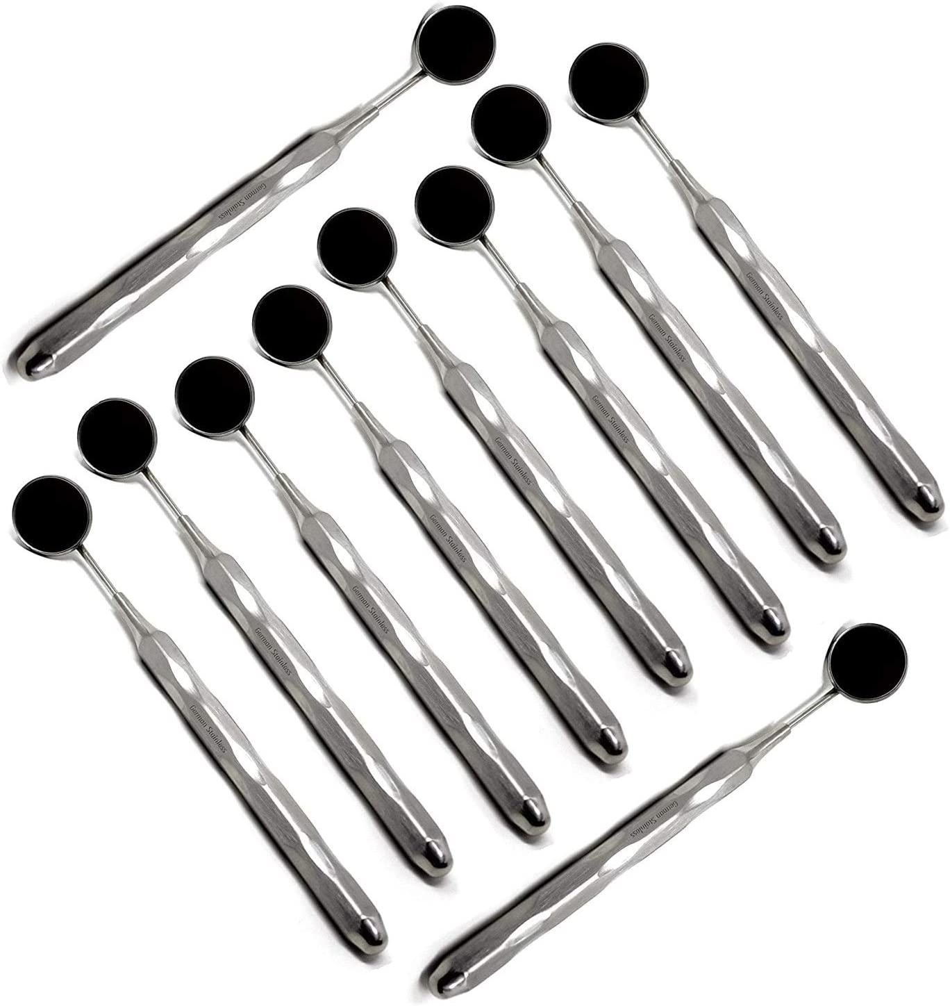 Set of 10 New Design Hollow Handle with Replaceable Dental Mouth