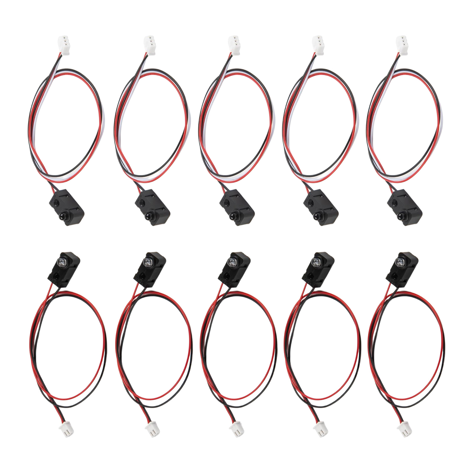 10 Inch Sensor Set of 10 Obstacle Detection Sensors General Compatibility NPN Signals ...