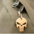 thumbnail image 1 of Set of 10 | Punisher Skull Zipper Pull, Pendent, Necklace, Earring, Charm, Keychain, etc, 1 of 9