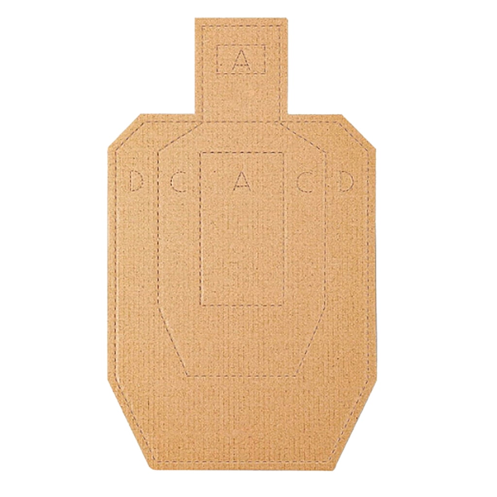 Set of 10 Shooting Cardboard Targets for Bow Arrows and Outdoor Activities