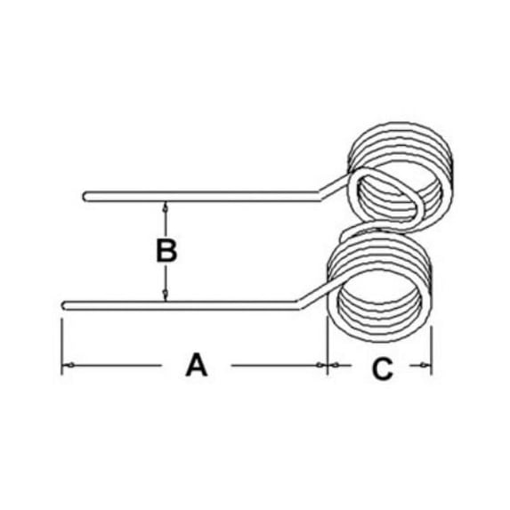 665929M1 Fits Massey Ferguson 10 Pack of Hay Square Baler Teeth Models: 3 9 10 12 Before 1958