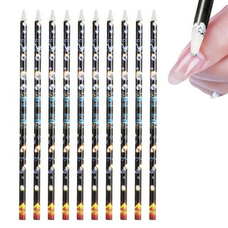 FLOWERY 7 Nail White Pencil NWP7 - Set of 3 