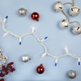 thumbnail image 1 of Northlight Mini Incandescent Christmas Lights - Blue and Clear - 21.5' White Wire - 100ct, 1 of 7