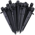 Set of 100 Drip Emitters Perfect for 4mm / 7mm Tube, Adjustable 360