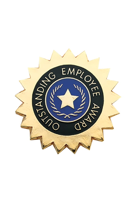 Set of 100 Lapel Pins - Outstanding Employee Award