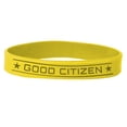 thumbnail image 1 of Set of 100 Wristbands - Good Citizen (Yellow), 1 of 1