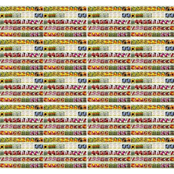 Set of 1000 Assorted Valley Green Flower Seed Packets! Flower Seeds in Bulk - 29+ Varieties Available!