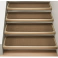thumbnail image 1 of Set of 12 Attachable Indoor Carpet Stair Treads - Toffee Brown - 8 In. X 27 In. - Several Other Sizes to Choose From, 1 of 4