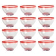 thumbnail image 1 of DII Ps Hoop Side Bowl Red (Set of 12), 1 of 3