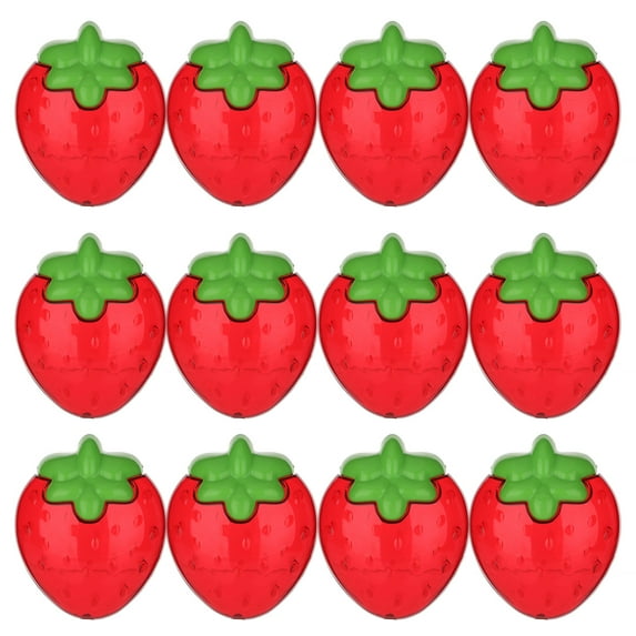 Set of 12 Creative Fruit Shape Candy Boxes Eye Catching Fruit Shape Boxes Delicate Candy Boxes for Birthday Parties