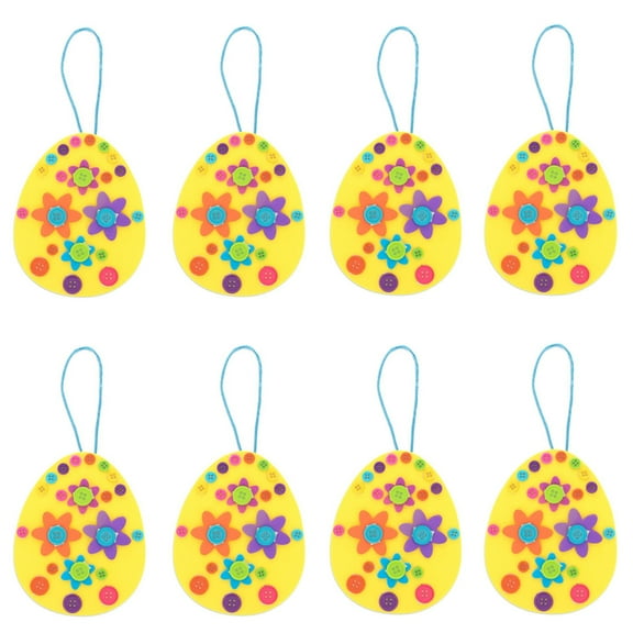 Set of 12 DIY Easter Egg Ornament Craft Kit