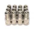 thumbnail image 1 of Set of 12 Double Seal Inflate Through Type Valve caps for Trucks, RVs and Semi's by TYK Industries, 1 of 5