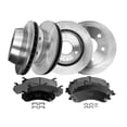 thumbnail image 1 of Set of 12 Front 305mm-Rear 330mm Brake Disc Rotors-Ceramic Brake Pad Kit For 2002-2006 Cadillac Escalade EXT, 1 of 10
