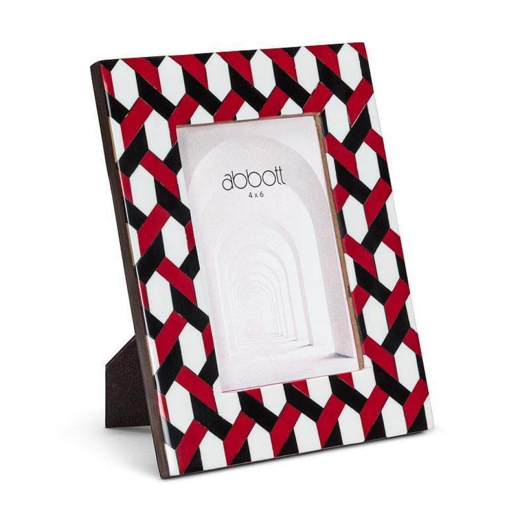 Set of 12 Geometric Pattern Photo Frame