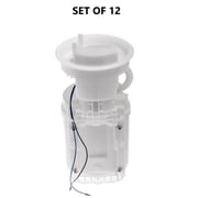 Set of 12 Herko Fuel Pump Module 381GE for Volkswagen Rabbit Jetta Golf Beetle 2.5L 2007-2014