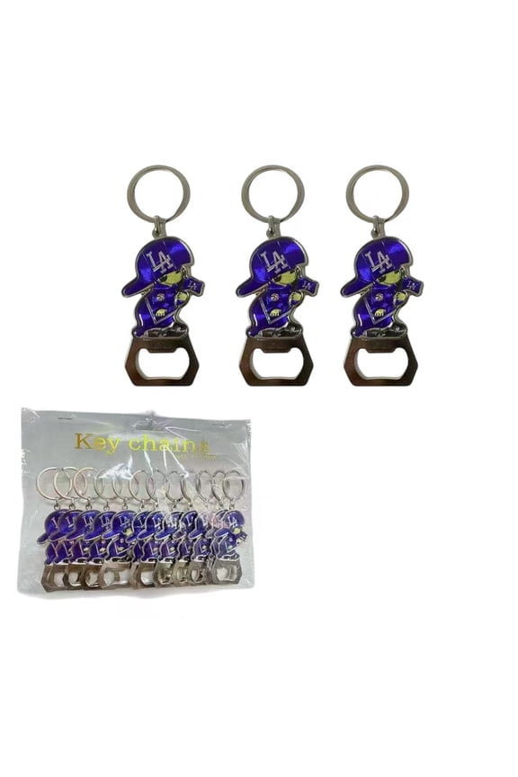 Set of 12 Los Angeles Souvenir Keychain, I Heart LA Keychain, I Heart Los Angeles Keychain, I Love LA Bulk Souvenir Keychain