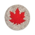 thumbnail image 1 of Set of 12 Maple Leaf Patterned Coasters, 1 of 1