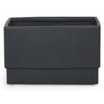 thumbnail image 1 of Set of 12 Matte Black Rectangular Planter, 1 of 1