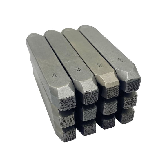 Set of 12 Metal Chisels Jewelry Designing Tool Set Jewelry Crafting Tool Jewelry Carving Tool for Crafting and Carving