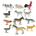 thumbnail image 1 of Set of 12 Miniature Resin Farm Animal Figurines 2 Inches, 1 of 2
