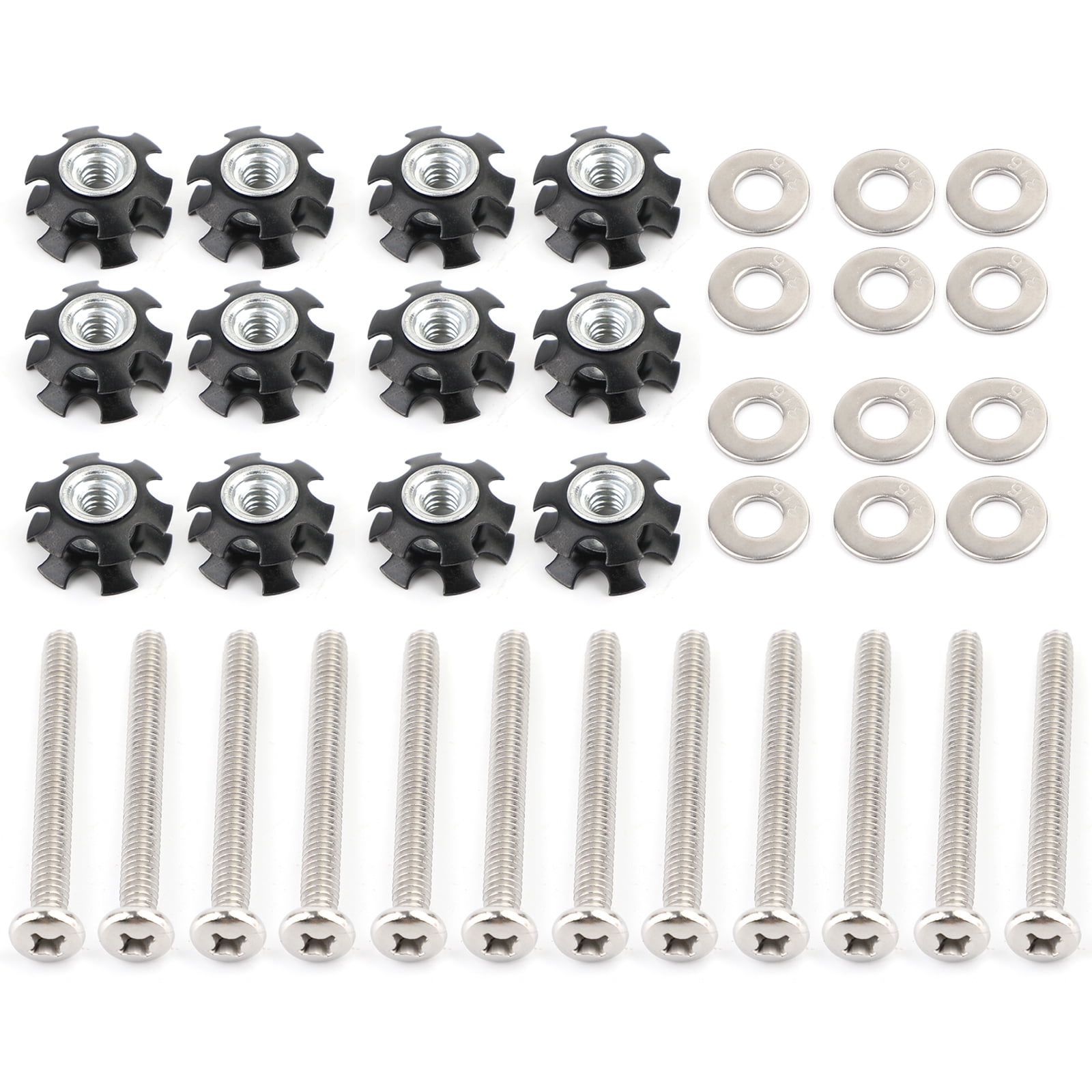 Rv Ladder Rivets Set of 12 RV LADDER REPAIR KIT nuts Stainless Bunk Motorhome Parts ...