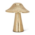 thumbnail image 1 of Set of 12 Ribbed Mushroom Figurine, 1 of 2
