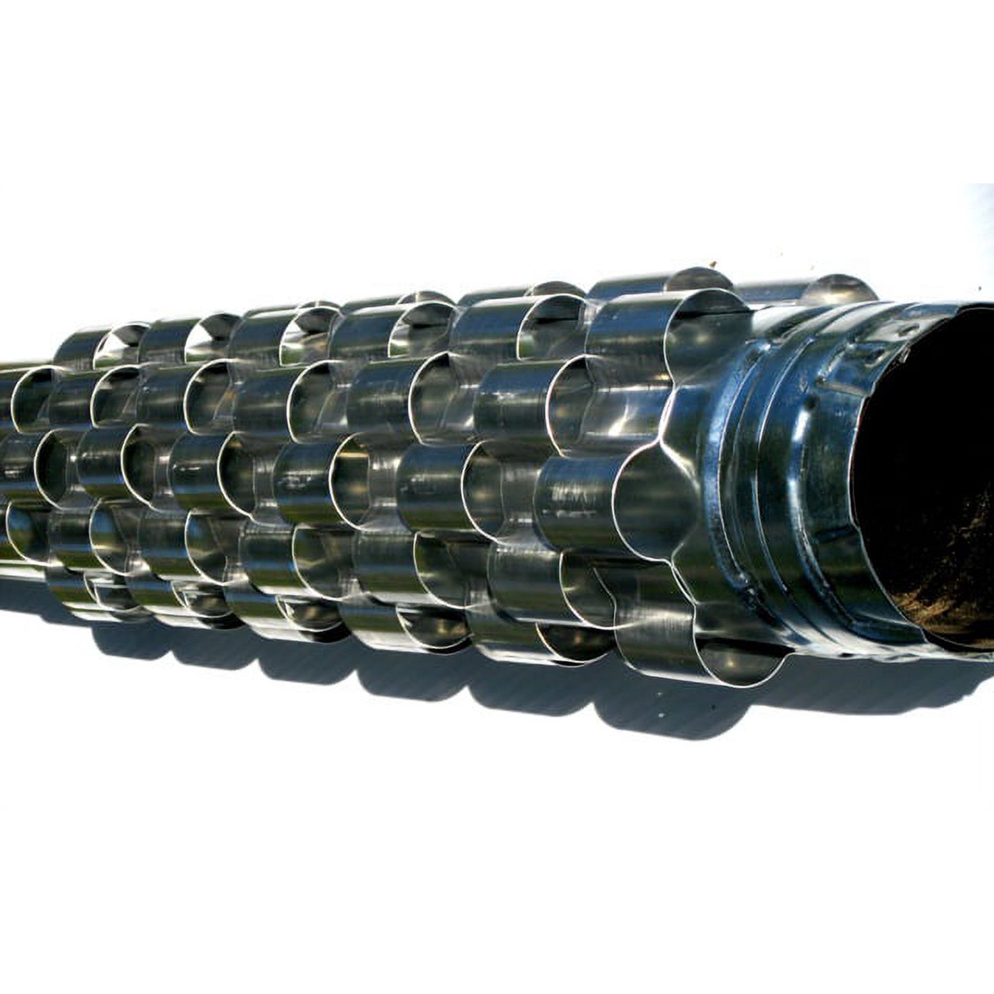 Set of 12 Stovepipe Heat Exchanger / Reclaimer / Radiators 3.6 inch Dia pellet  stove pipe - Walmart.com