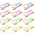 thumbnail image 1 of Set of 12 VT LED Light Up Sling Shot Flare Arrow Party Favor Toy Flyers, 1 of 2