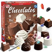 Gemstone Dig Kit for Kids, Chocolate-Themed Excavation Toy with 12 Real Gems & Learning Cards, STEM Educational Science Kit for Boys & Girls Ages 6-12, Perfect Birthday Party Favor