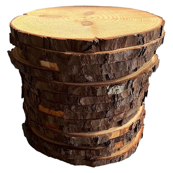Set of (14) 11-12" Wood Slices for Centerpieces! Rustic Wedding Decorations, Centerpiece Table Decorations, Wood centerpieces for Tables! (14)