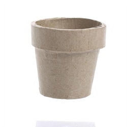 Set of 144 Factory Direct Craft Paper Mache Flower Pots